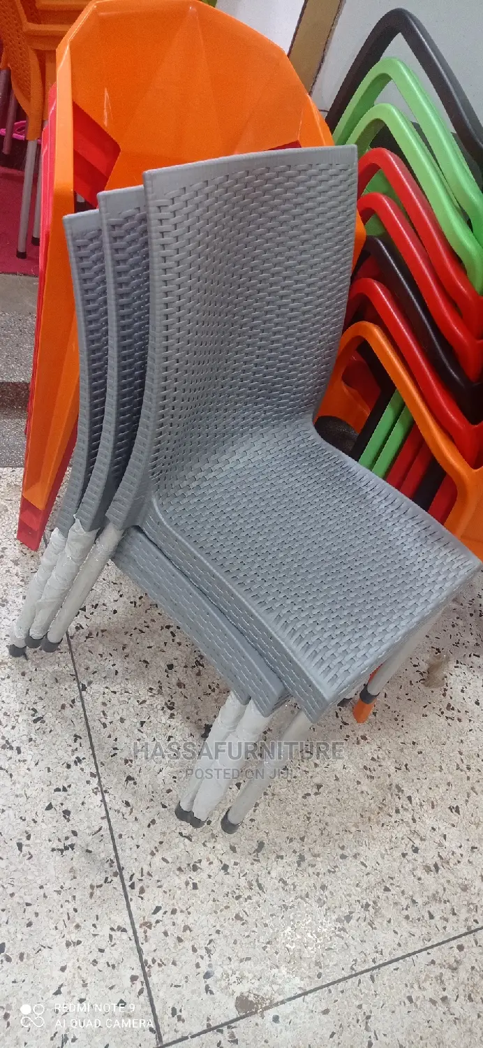 Gray Plastic Chair Brand New