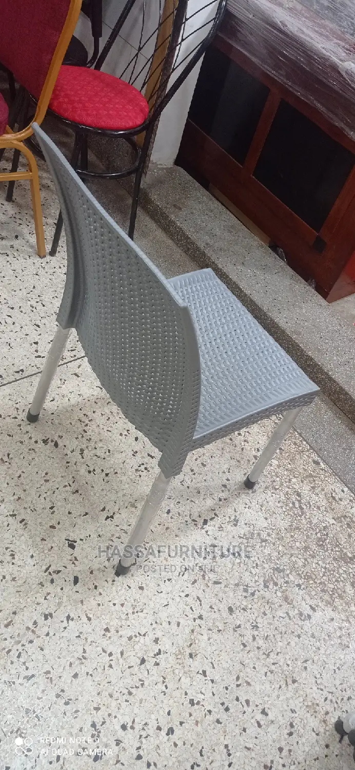 Gray Plastic Chair Brand New
