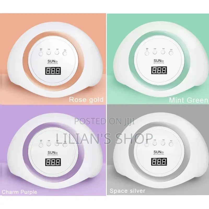 168w Double Hands/Feet Quick Uv Nail Lamp New
