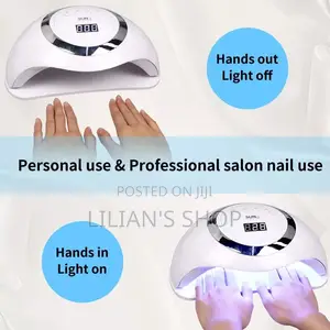 168w Double Hands/Feet Quick Uv Nail Lamp New
