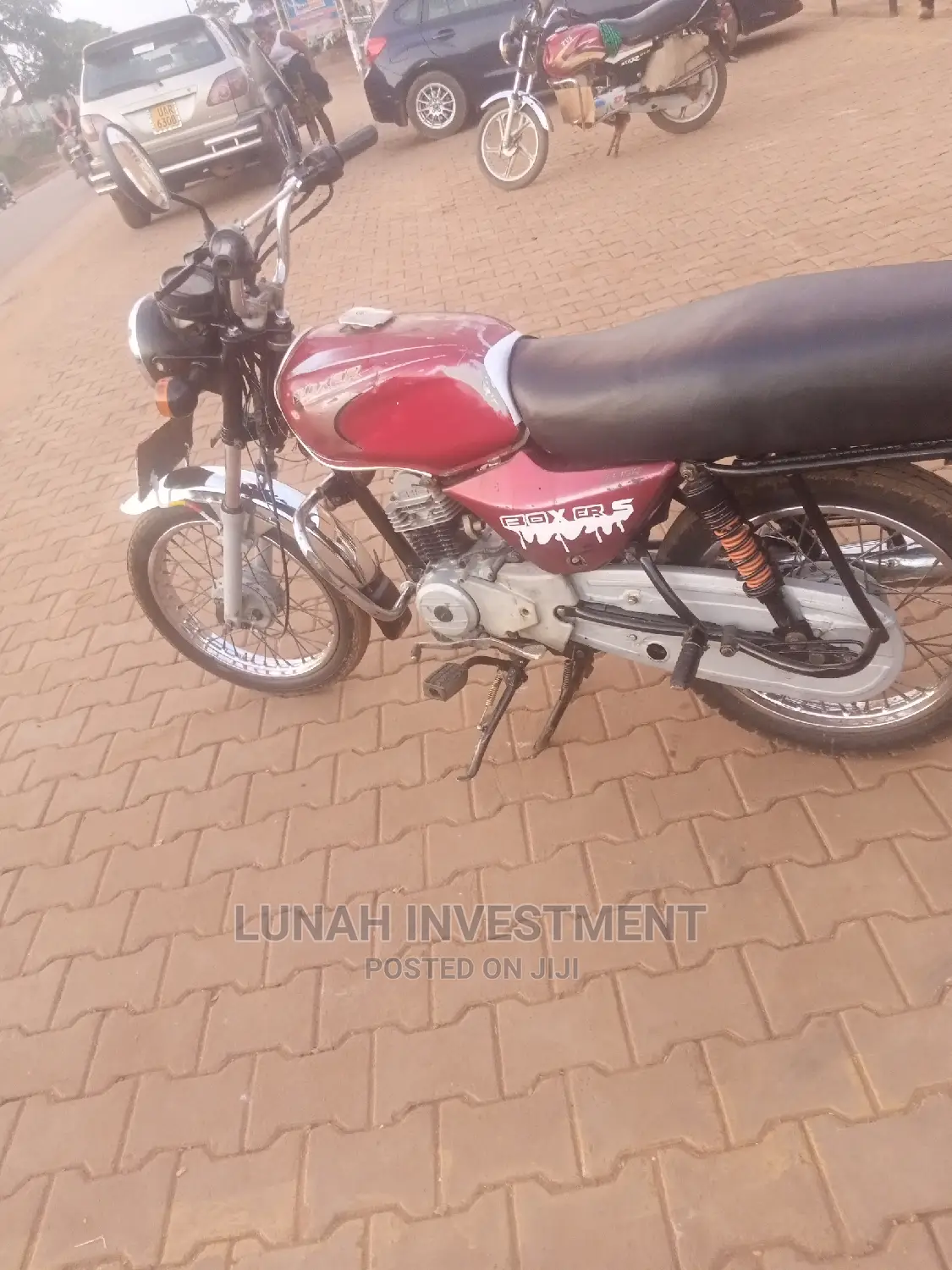 New Bajaj Boxer 2018 Red