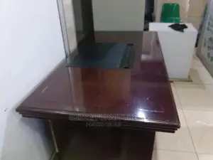 Executive Office Desk, Mahogany