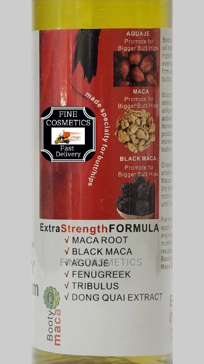 1PC Curve Maca Hip + Butt Enlargement Pills, Oil and Gummies