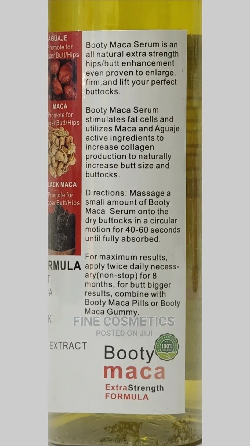 1PC Curve Maca Hip + Butt Enlargement Pills, Oil and Gummies