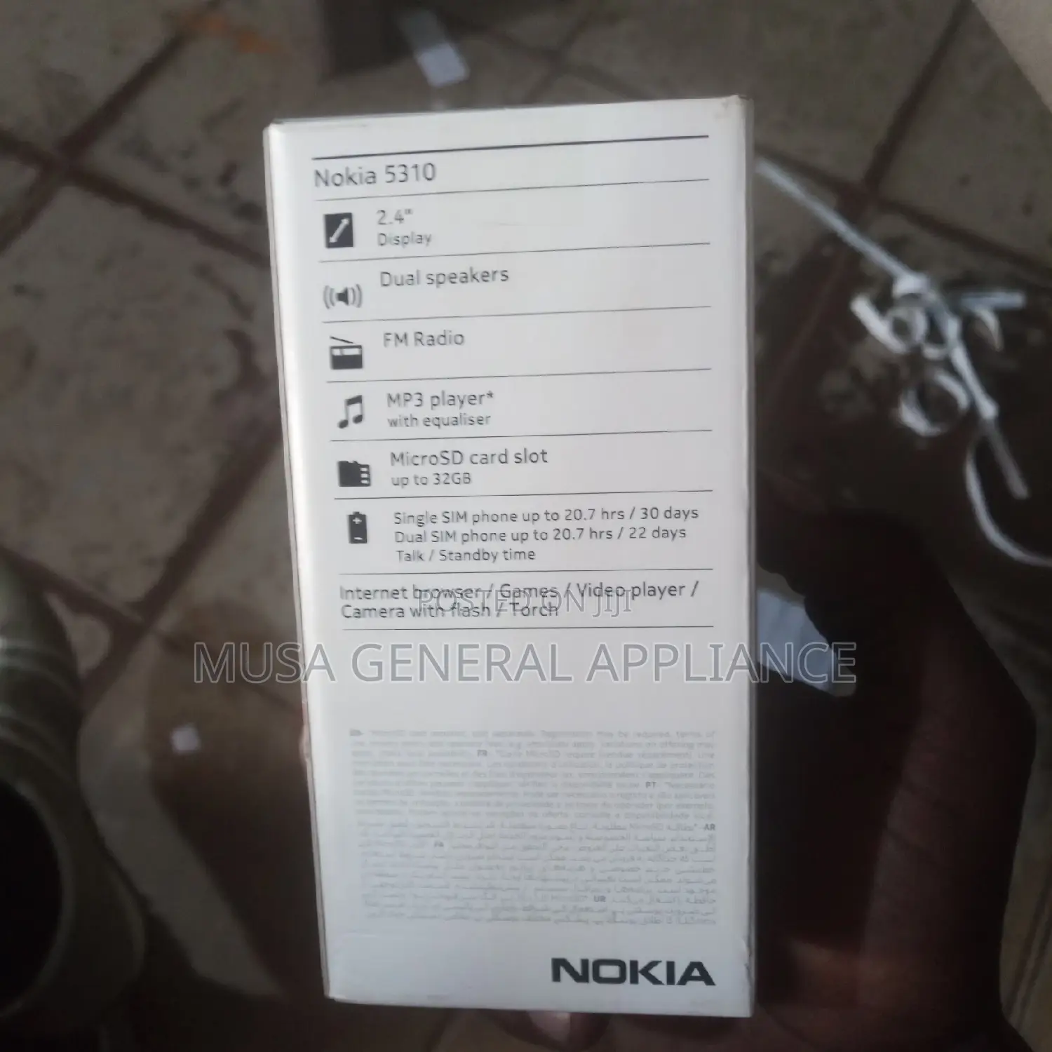 New Nokia 5310 XpressMusic Black