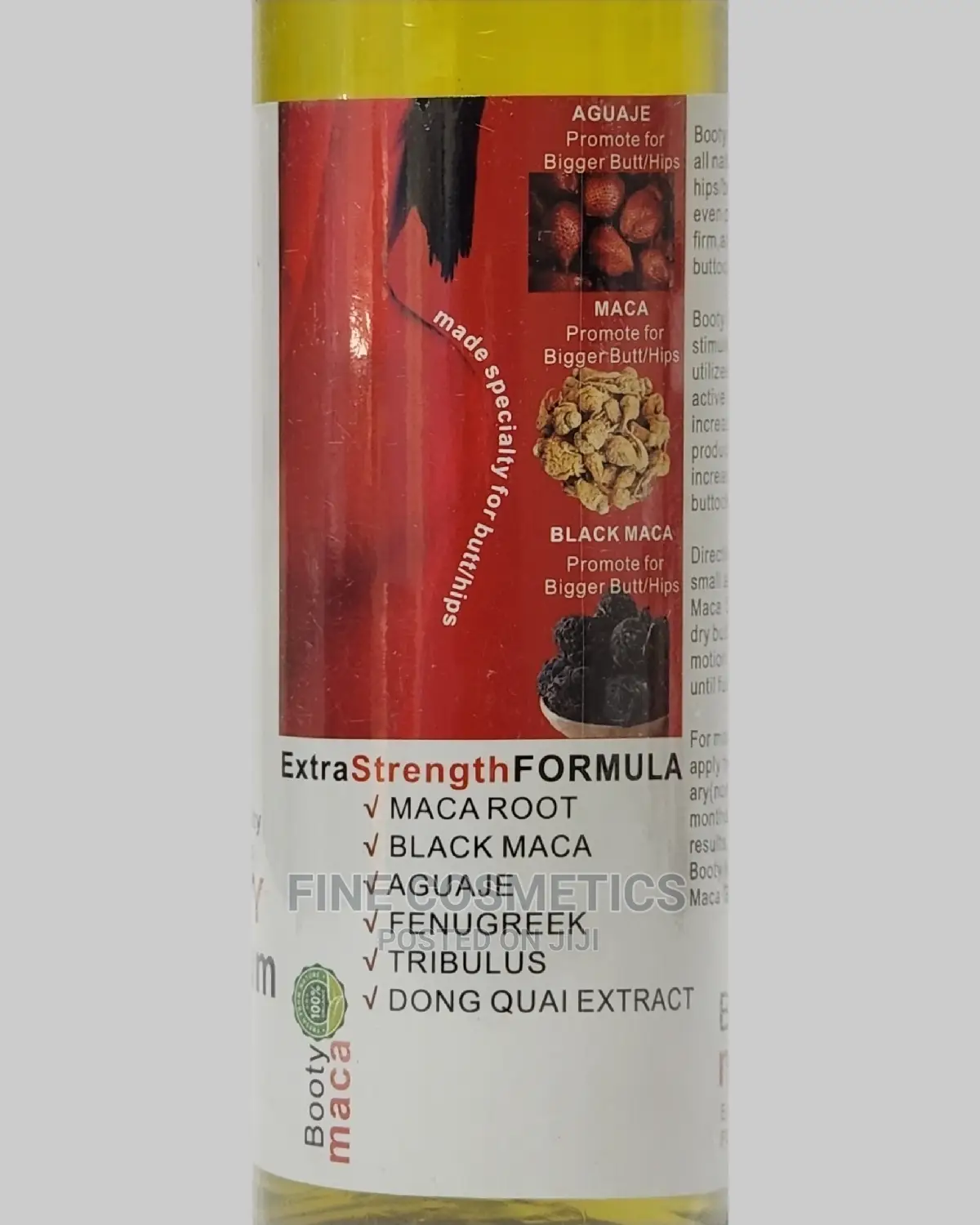 Ultimate Curve Maca Hip and Butt Enlargement Booty Oil Serum