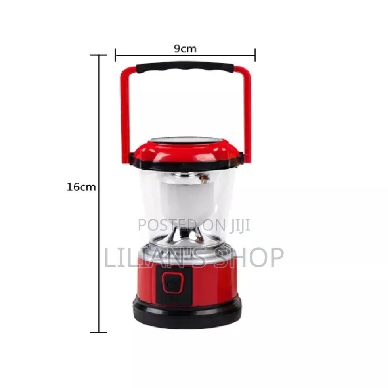 Solar/Electric Rechargeable Camping Latern