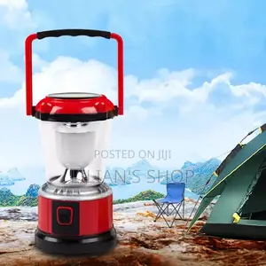 Solar/Electric Rechargeable Camping Latern