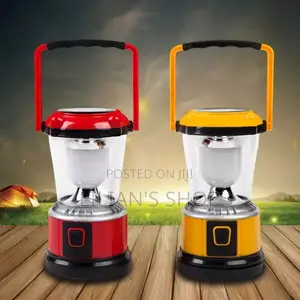 Solar/Electric Rechargeable Camping Latern