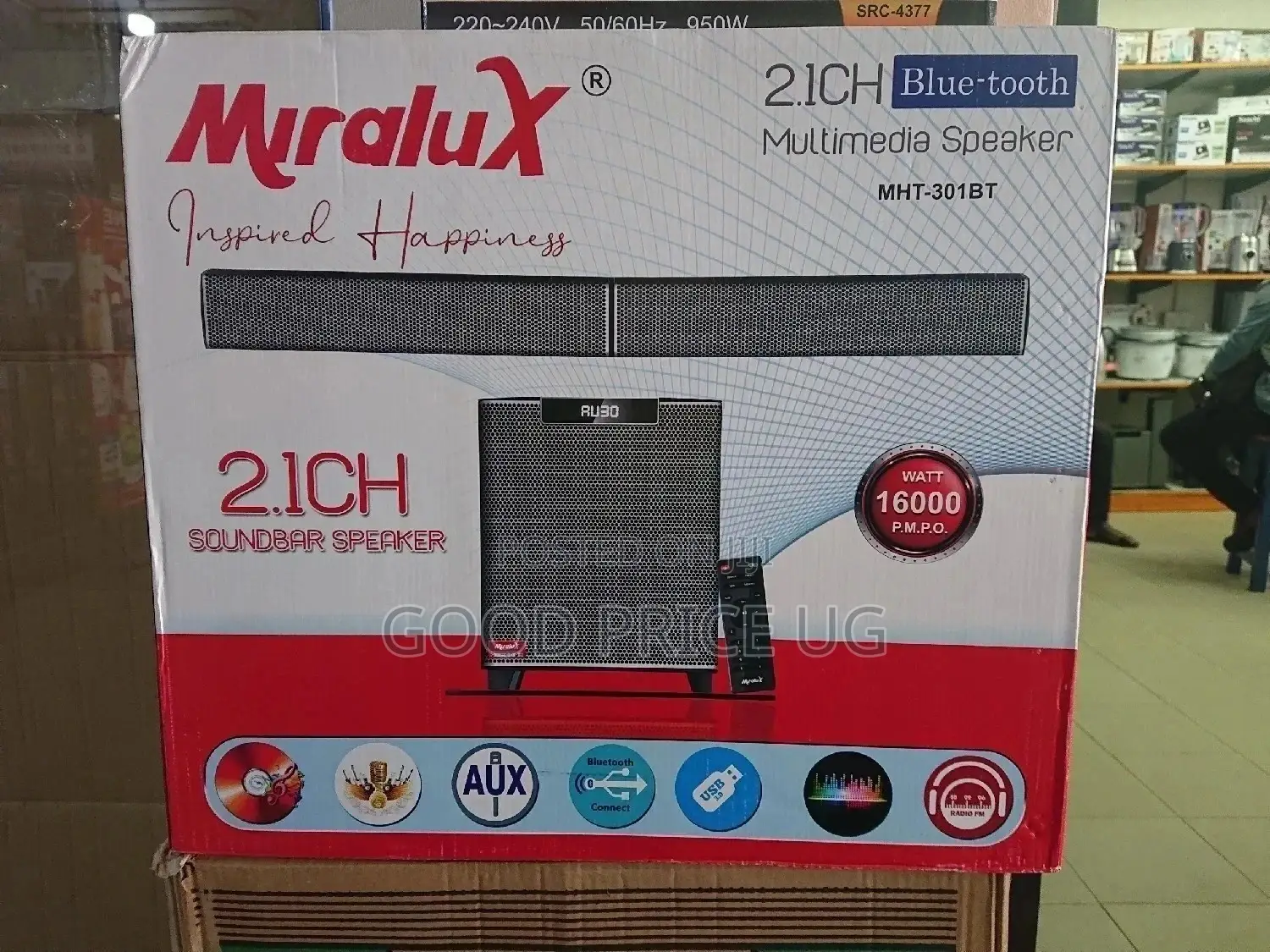 Myralux Sound Bar Hometheatre System