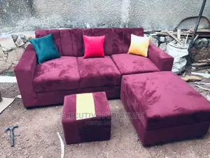 Mini Maroon Sofa
