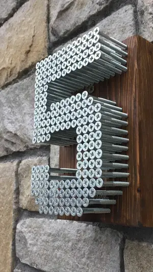 Metallic Sign Post