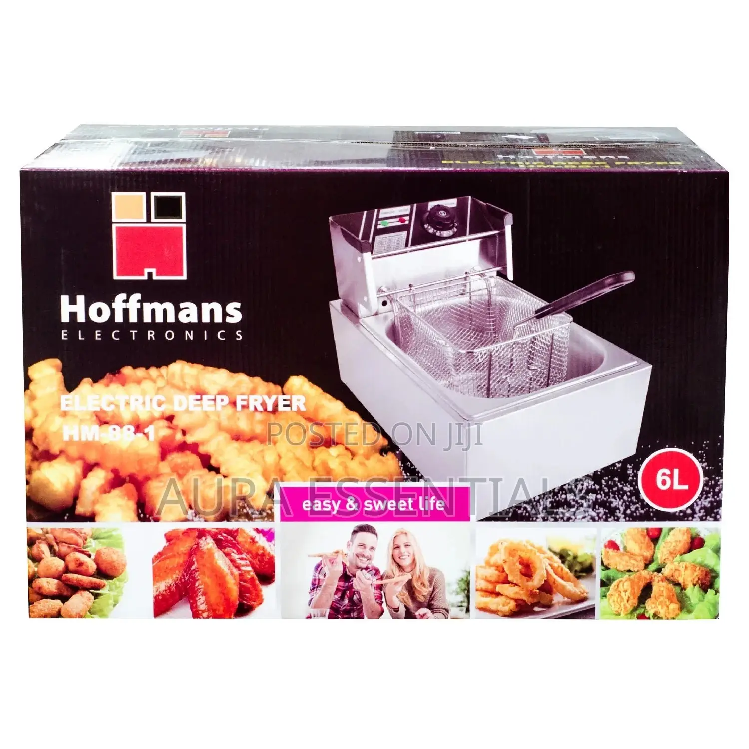 Hoffmans 6L Single Deep Fryer