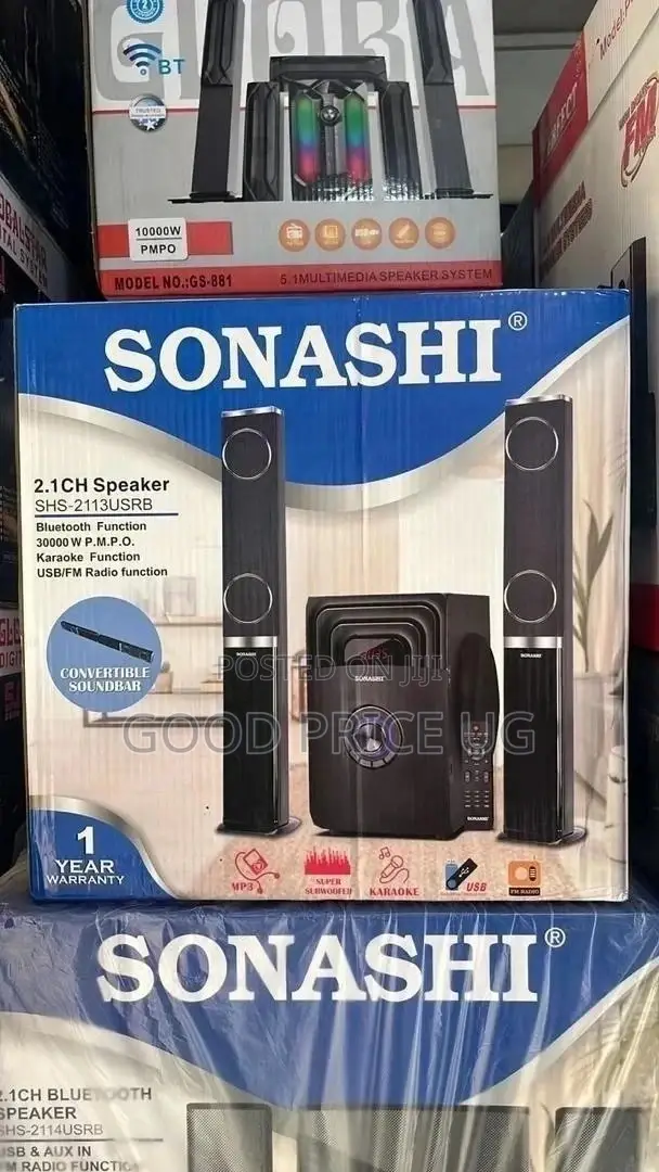 Sonashi 2.1 Sound Bar/Home Theatre System