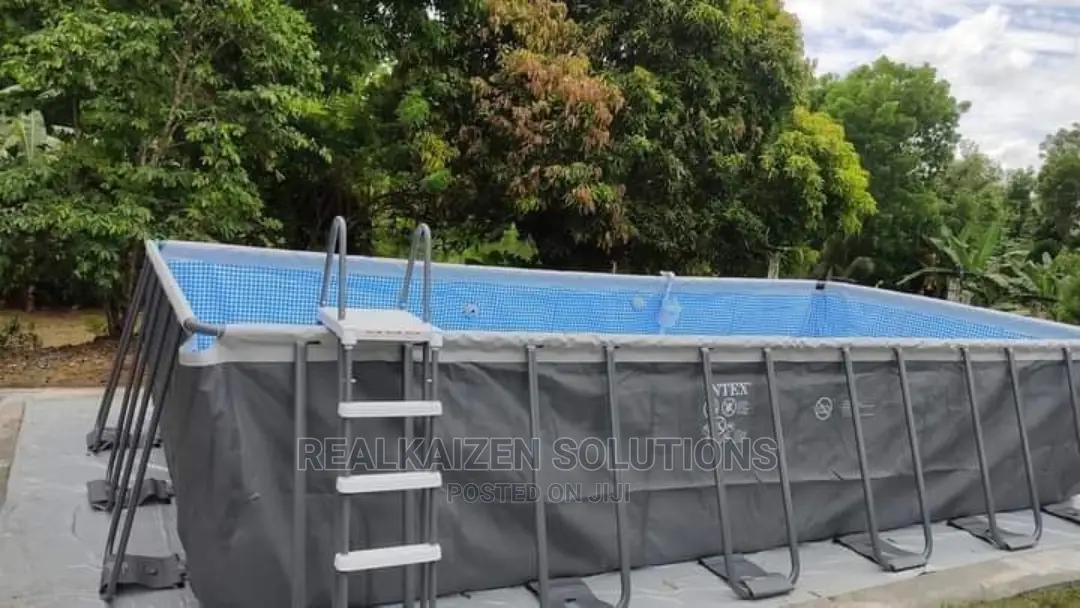 INTEX Frame Large Ultra XTR Pool With Filter Pump 7.32x3.66m