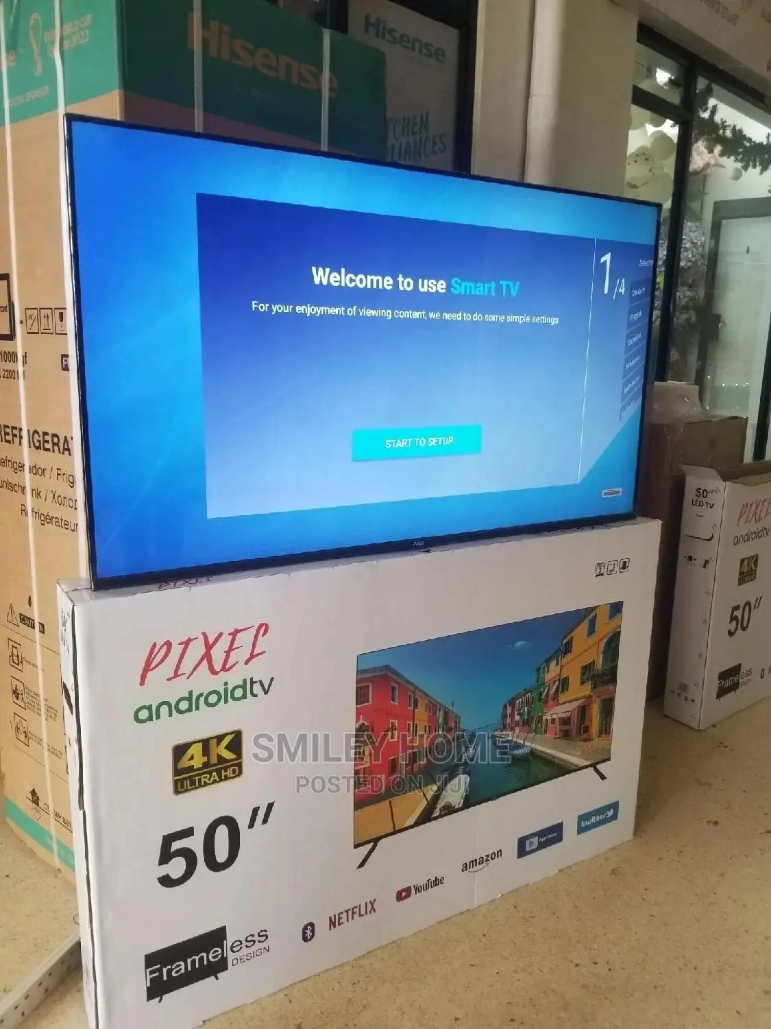 50 Inches Pixels Smart Tv