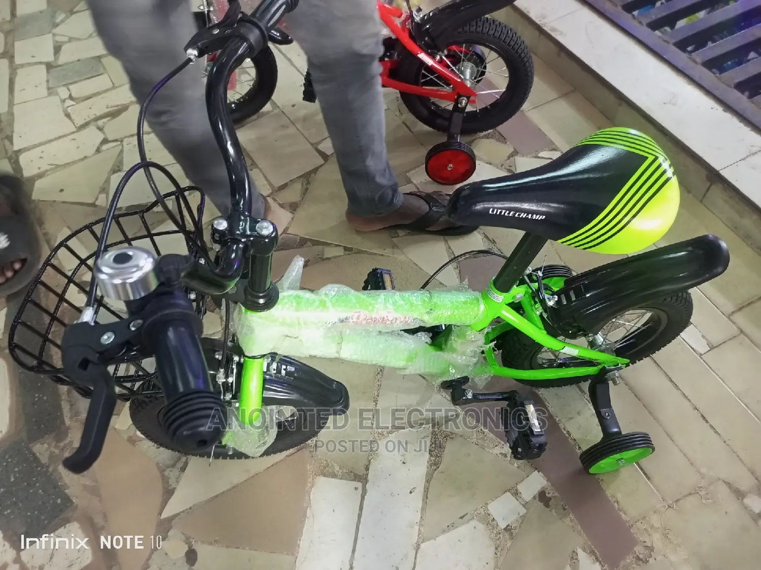 Kids Bike Green