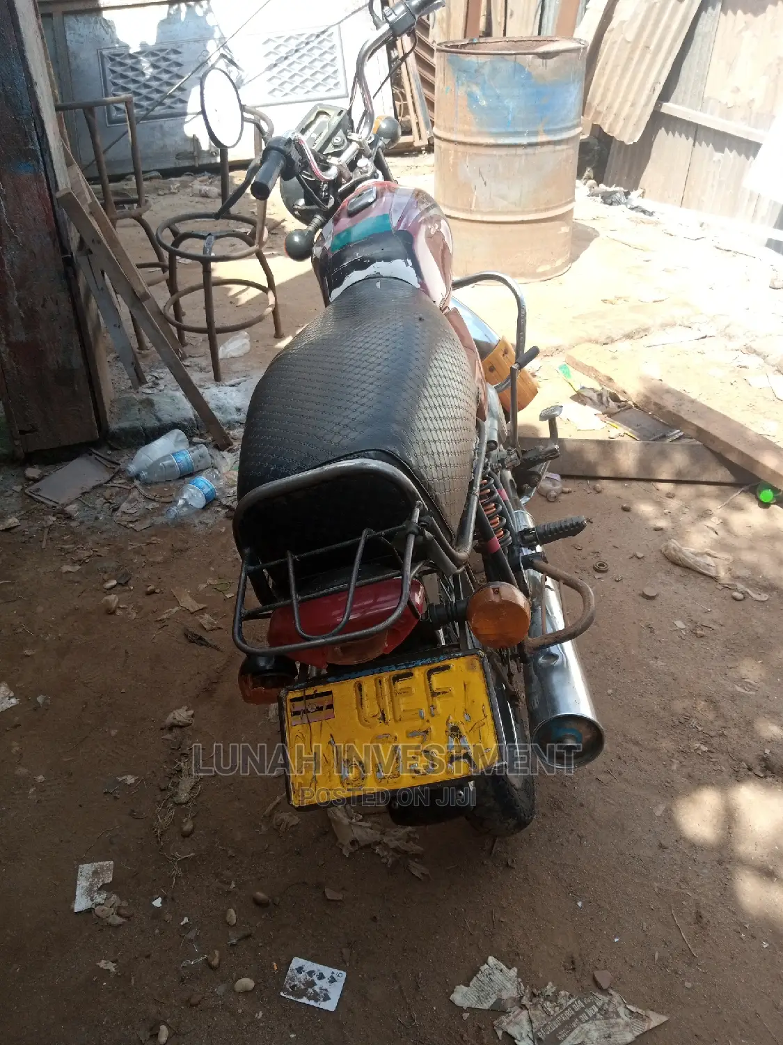 TVS HLX 125 2019 Red