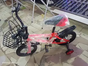 Kids Bikes Red in Clour