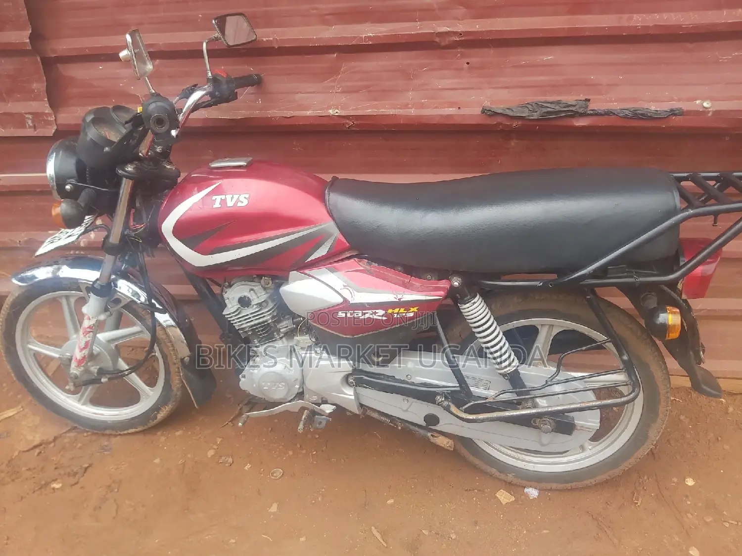 TVS HLX 125 2019 Red