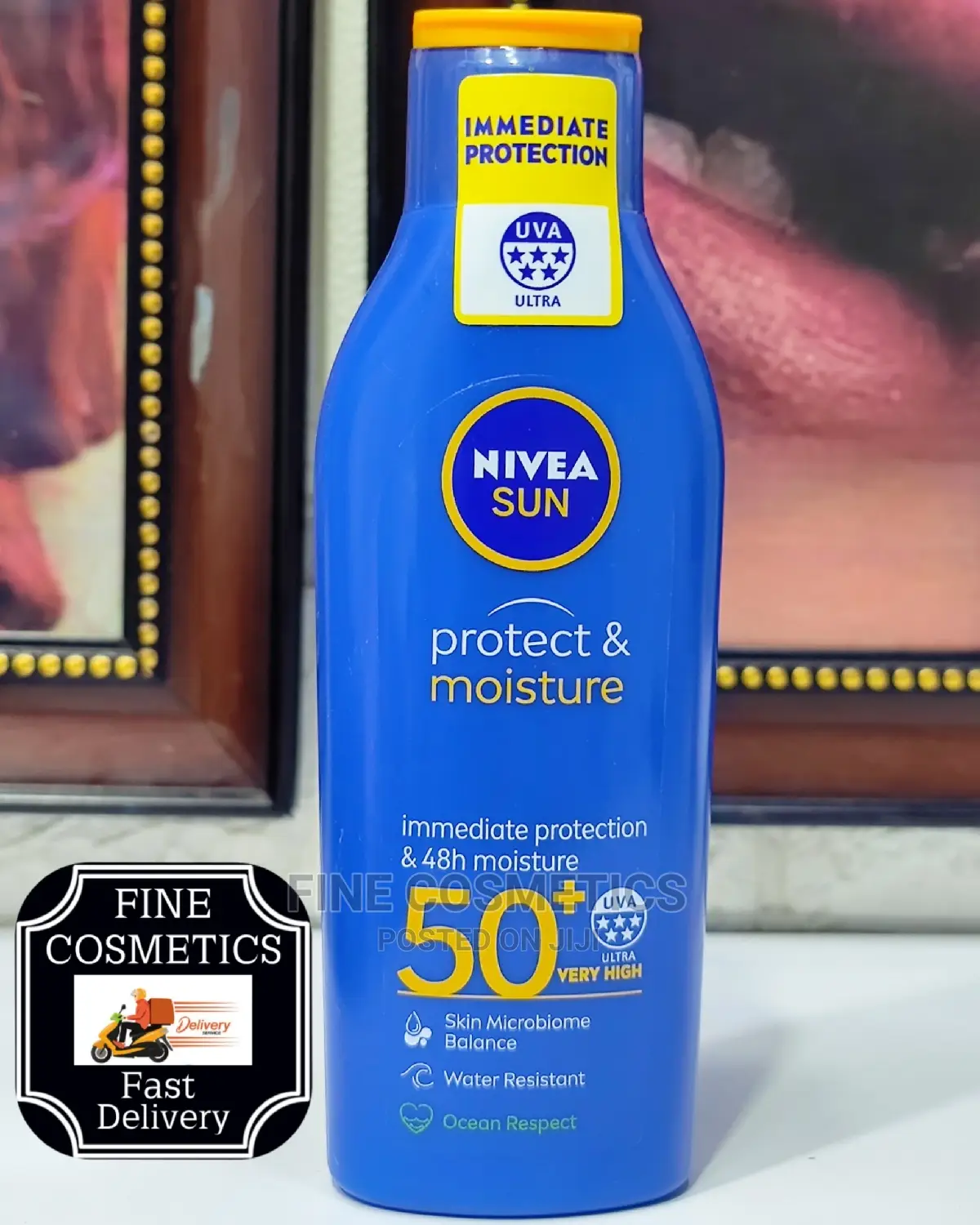 NIVEA Sun Cream Immediate Protection Sunscreen With SPF50