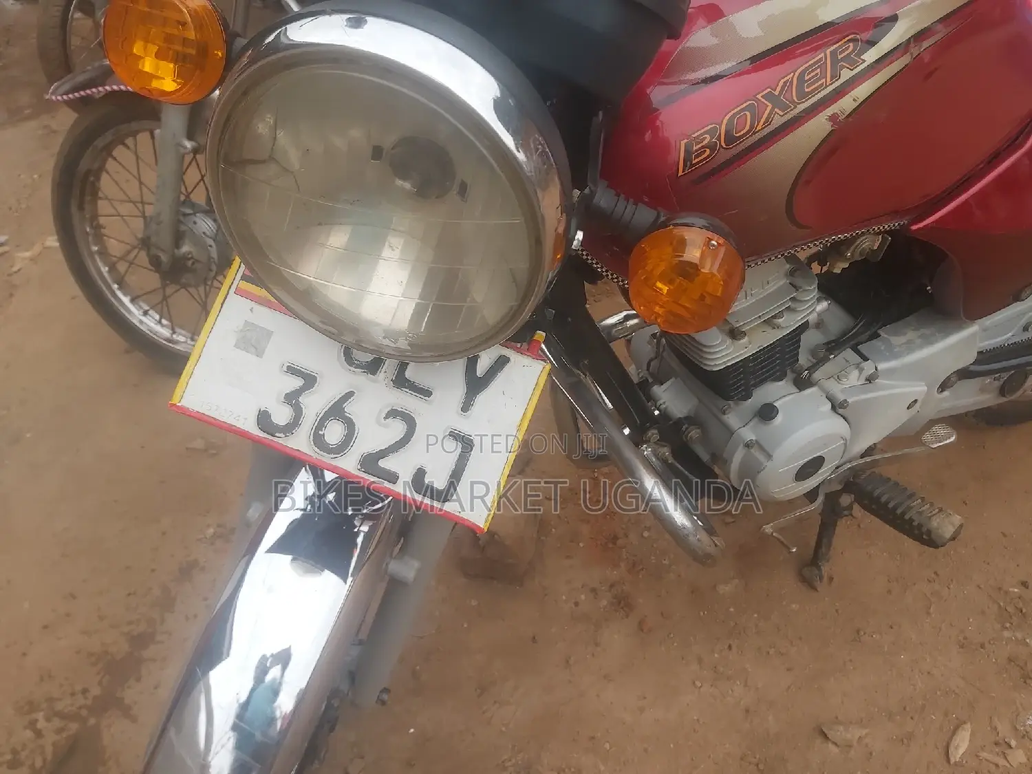 New Bajaj Boxer 2019 Red