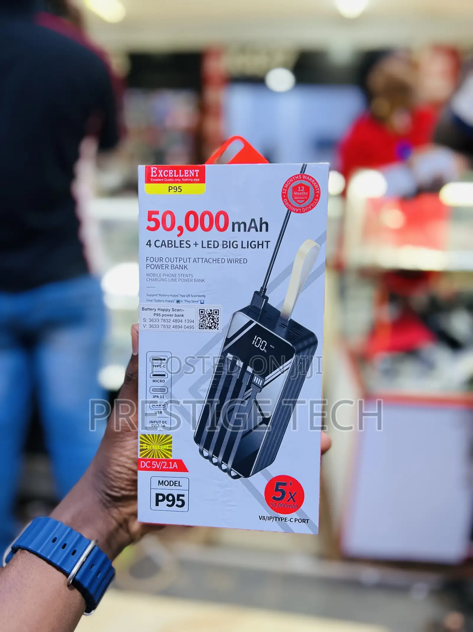 Excellent 50000mah Heavy Duty Power Bank
