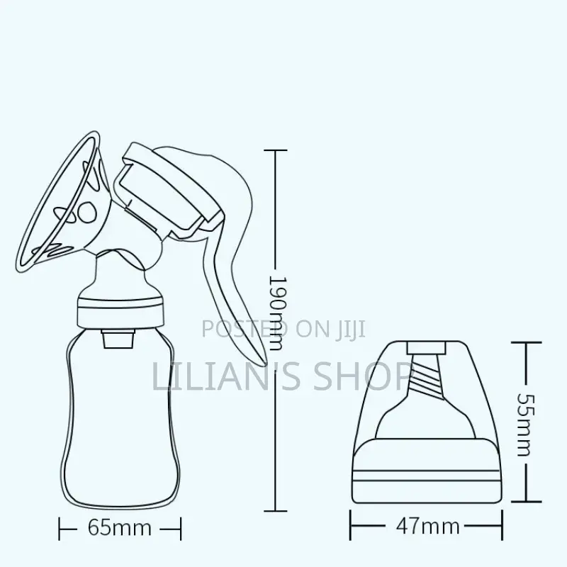 2 In1 Single Manual Maternity Breast Pump