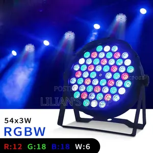 54x3w RGBW Colour Stage Par Light