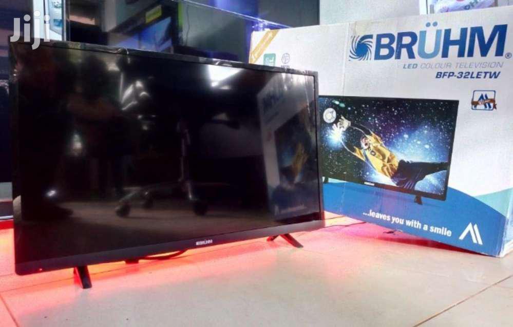 Bruhm Flat Screen Tv 32 Inches in Kampala TV & DVD Equipment, Cyber