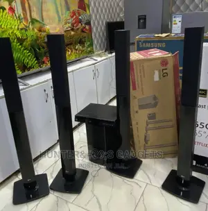 Lg 5.1 Channel Bluetooth 1000 Watts With 4tall Boy Speakers
