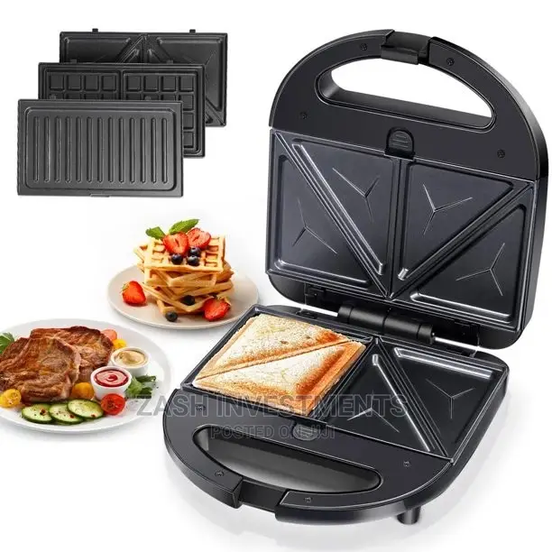 Hoffmans 3 In 1 Sandwich Maker/ Waffle Maker