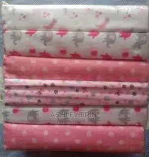 6pcs Soft Cotton Baby Bedsheets
