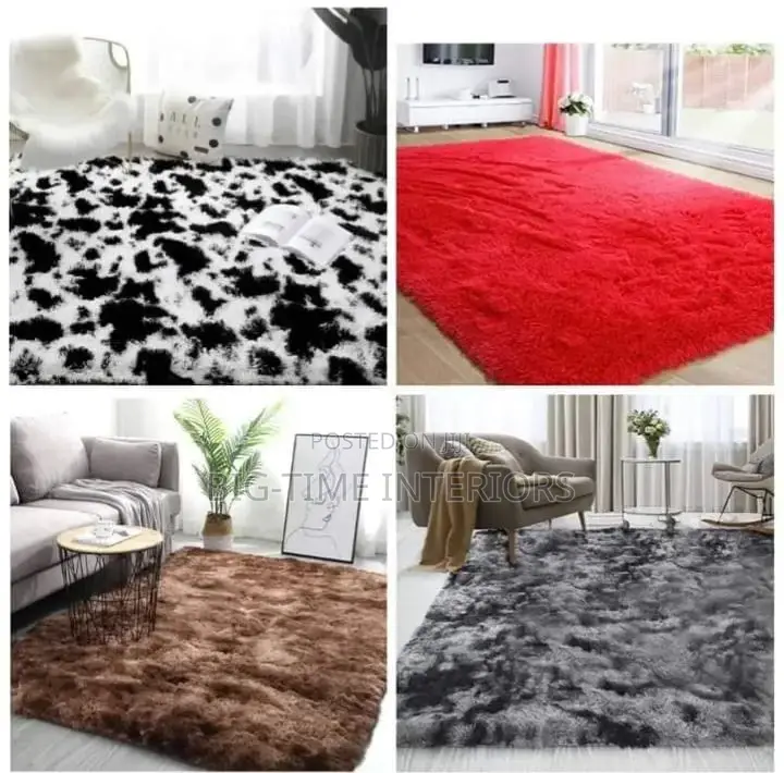 Fluffy Bedside/Center Carpets Medium