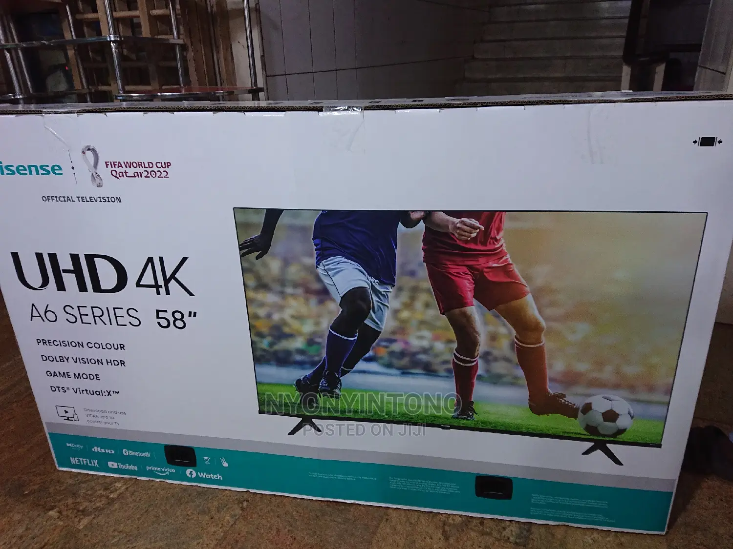 58" Hisense Smart Tv With 5 Years Warranty