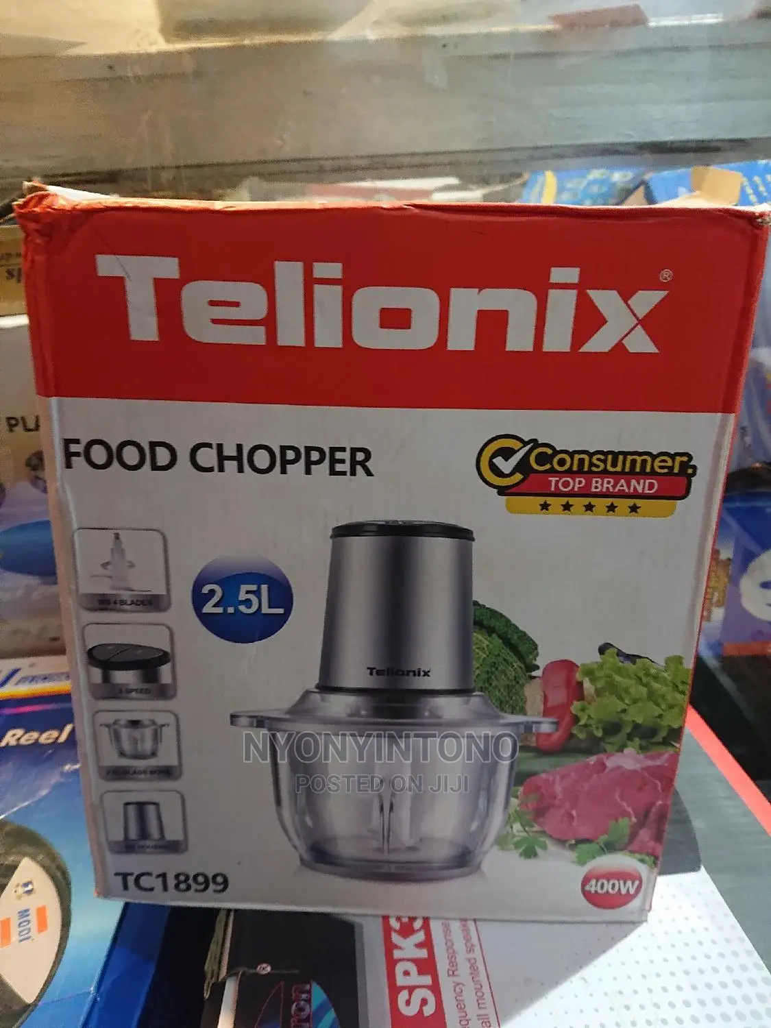 Telionix Food Chopper With 400w Motor