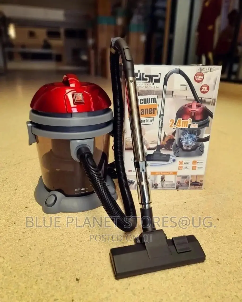 DSP 20litre Vacuum Cleaner \\ Wet and Dry \\ 1200w \\ KD2035