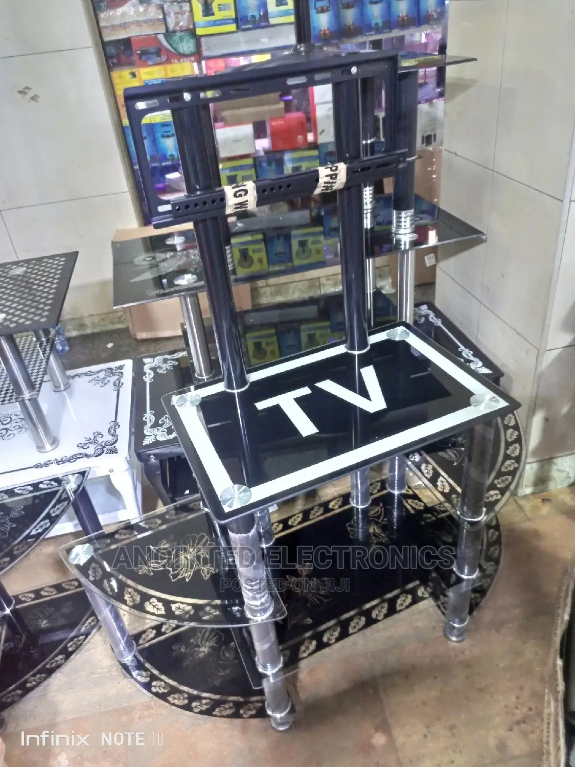 Glass Tv Stand