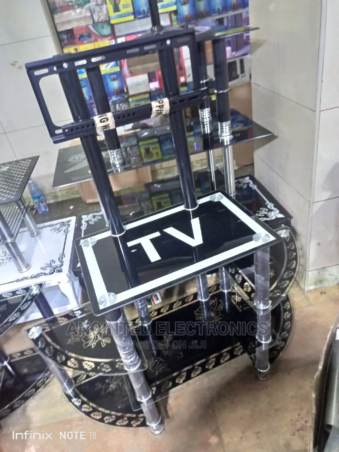 Glass Tv Stand
