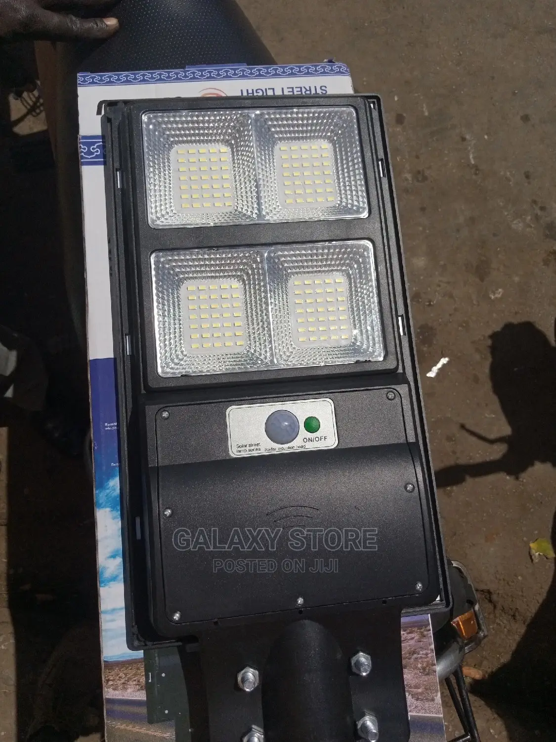 60w Solar Led Street Light Lamp With Motion Sensor