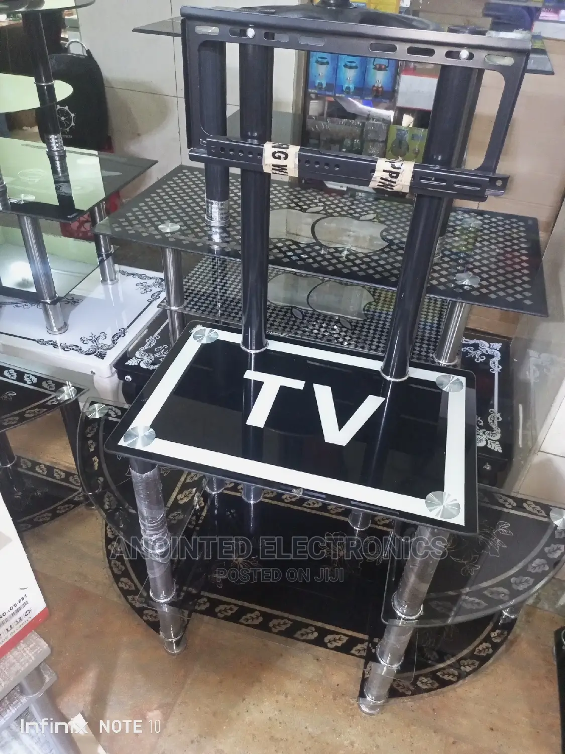 Glass Tv Stand