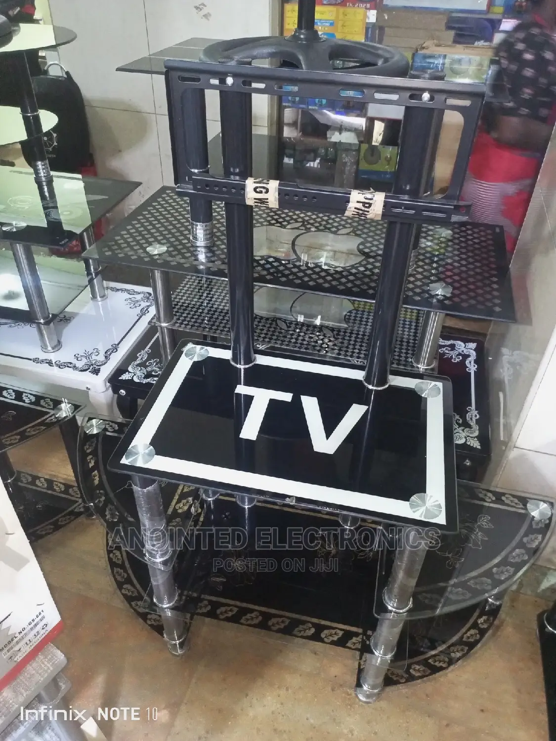 Glass Tv Stand