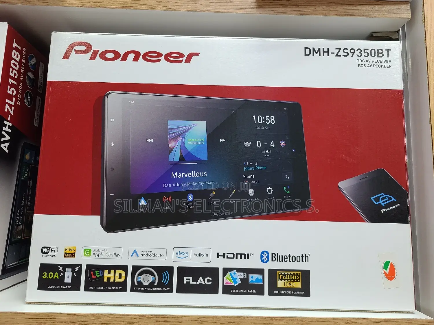 Pioneer Dmh-Zs9350bt Car Radio