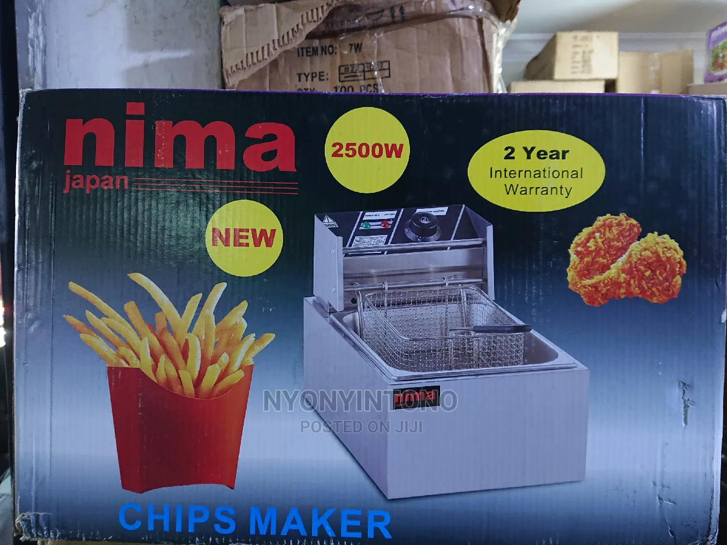 Nima Single Deep Fryer 6liters