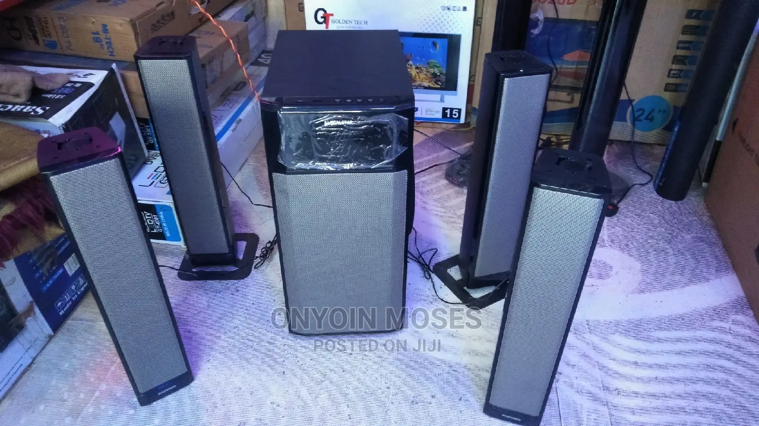 Globalstar Digital Sound System With 4 Speakers