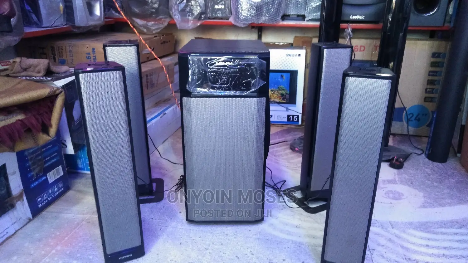 Brand New Globalstar Digital Sound System With 4 Speaker