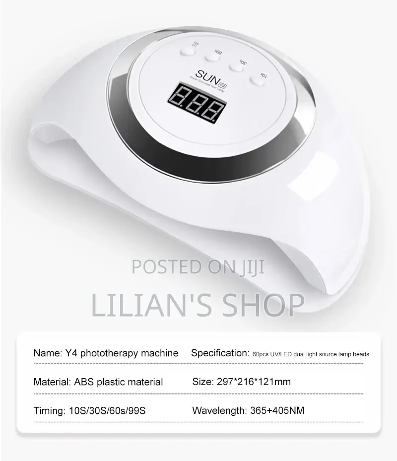 Sunbeam 168W Double Uv Nail Lamp