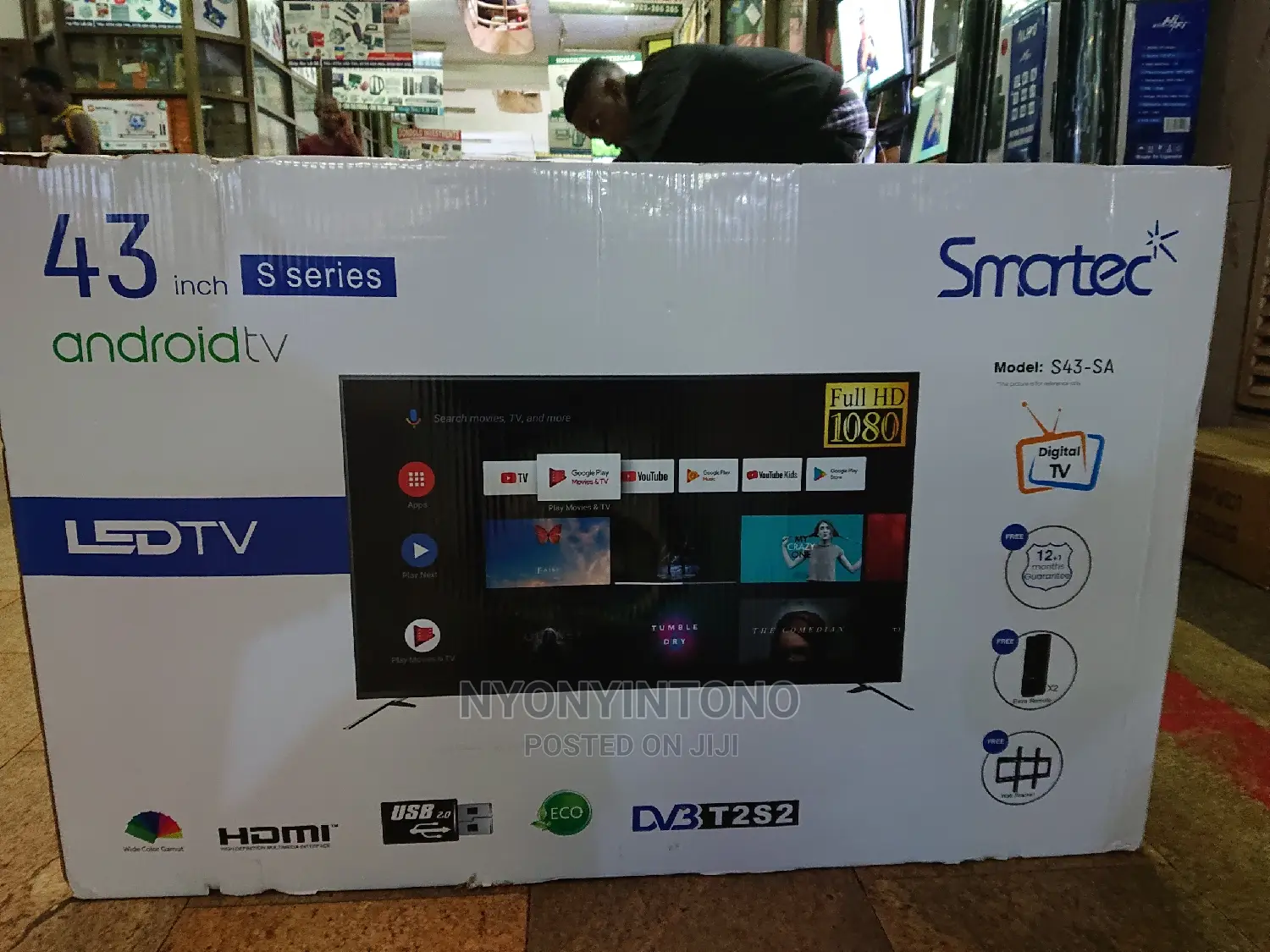 Smartec 43" Android Smart Tv