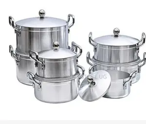 7piece Heavy Stainless Steel Saucepans /Cookware Sliver