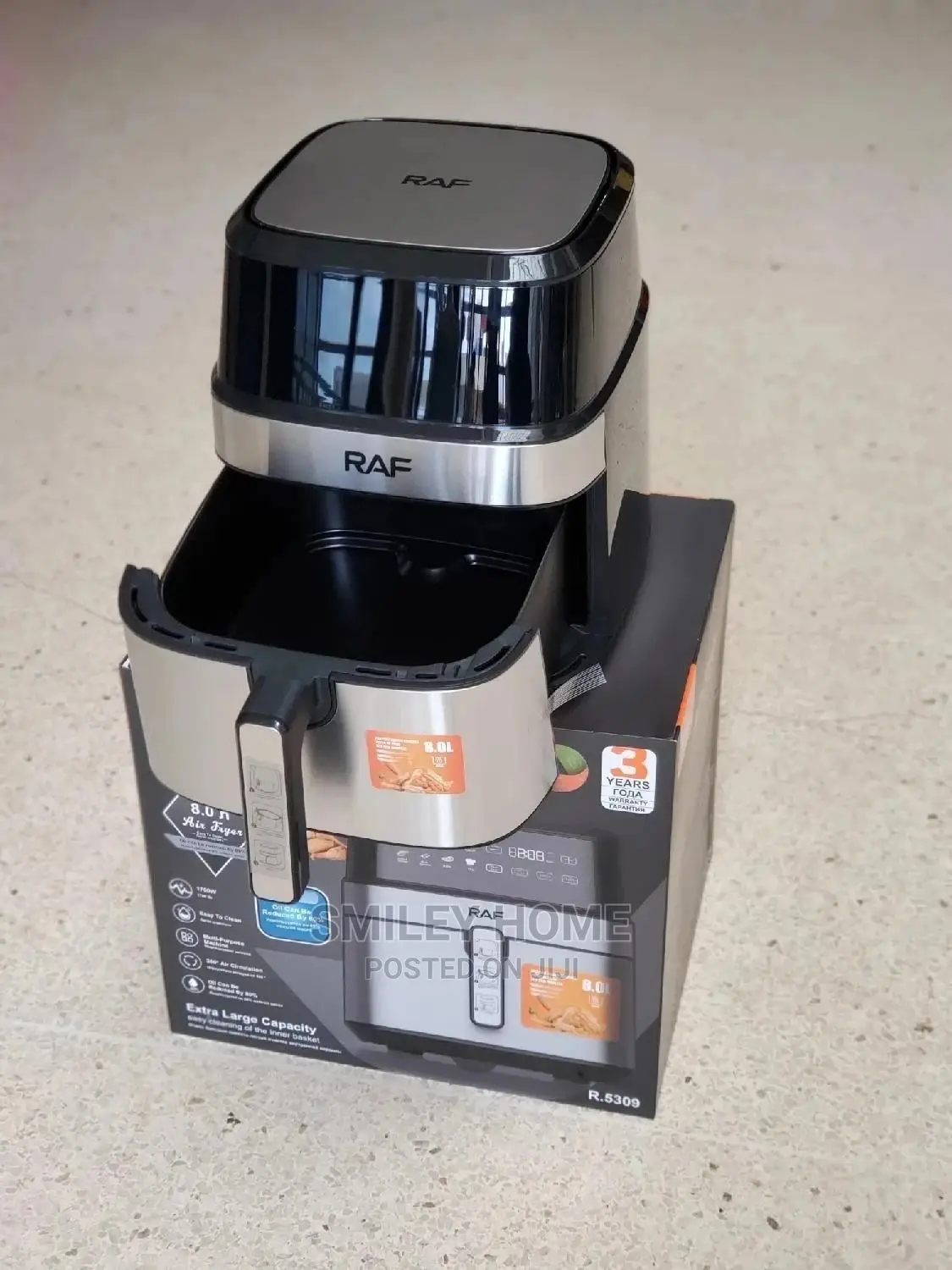 Raf Air Fryer 8litres